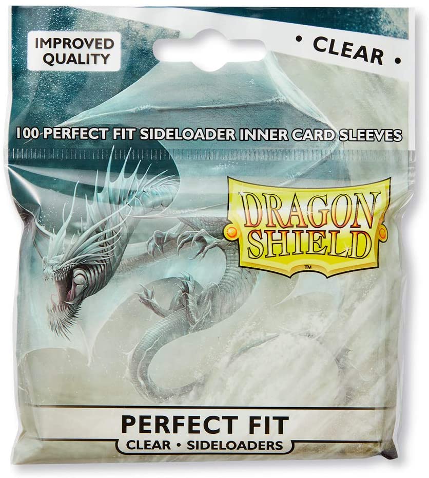 DRAGON SHIELD: PERFECT FIT CLEAR SLEEVES – Games and Stuff