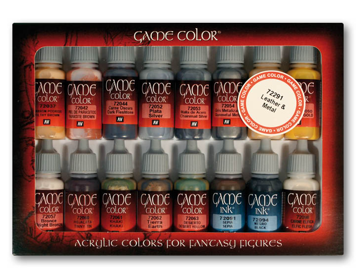 Vallejo Acrylic Paint Bottles 17ml Model Color