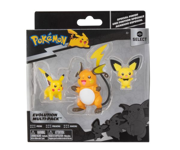 Pokemon Battle Figure Multipack - Pikachu, Absol, & Cinderace 3 Pack