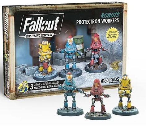  Modiphius Entertainment Fallout: Wasteland Warfare - Robots:  Mister Handy Pack : Toys & Games