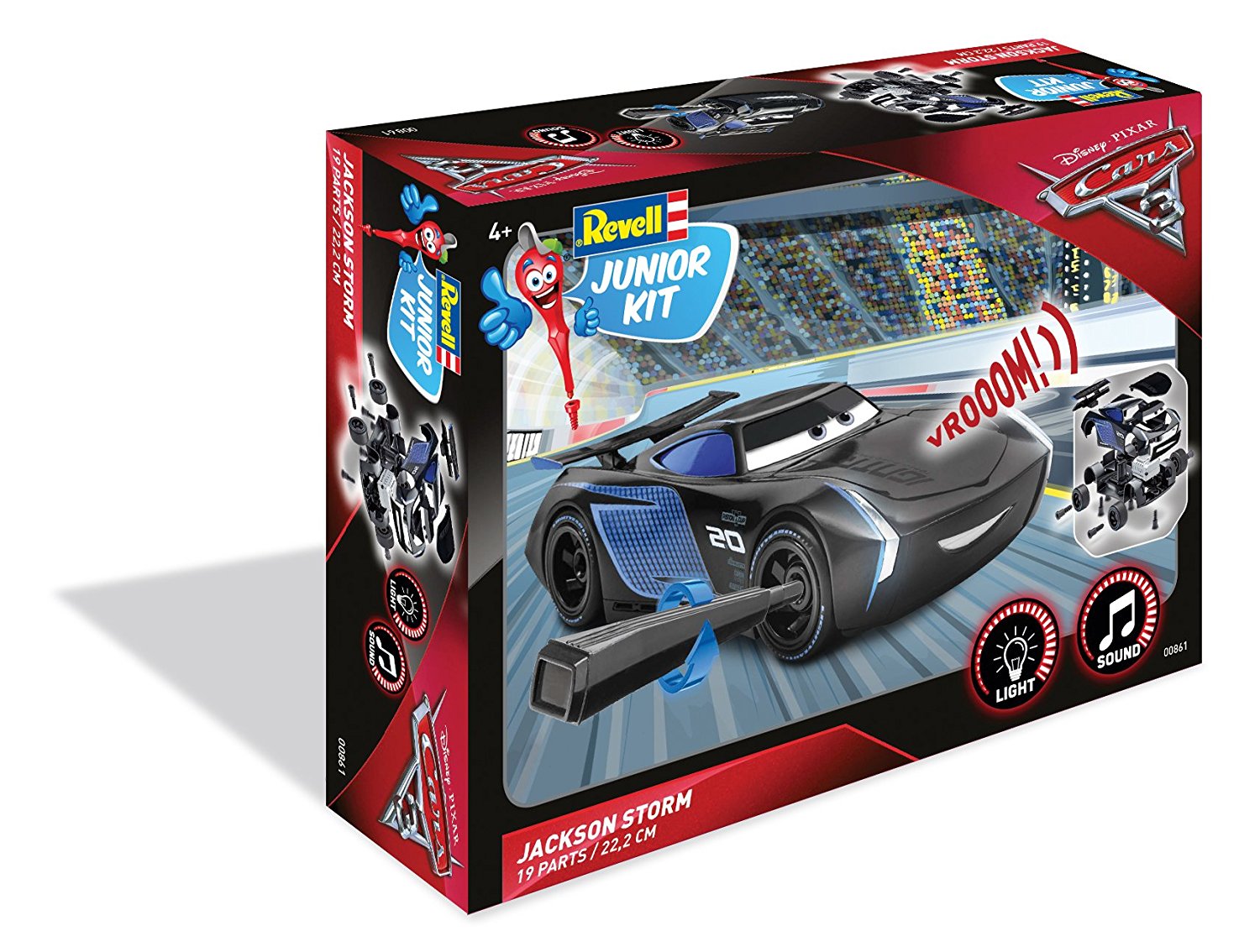 revell cars 3 jackson storm junior kit