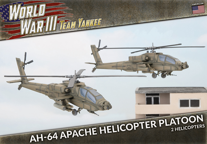 Team Yankee Ah 64 Apache Helicopter Platoon X2 Plastic - ah 6 overwatch roblox