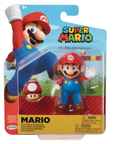 Super Mario 4 Inch Figures - Mario