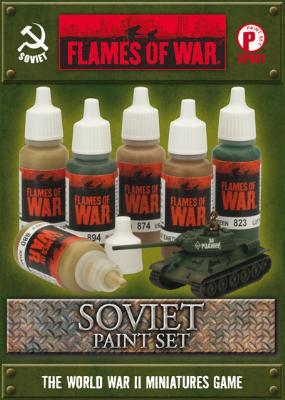 WWII American Armour & Infantry Paint Set